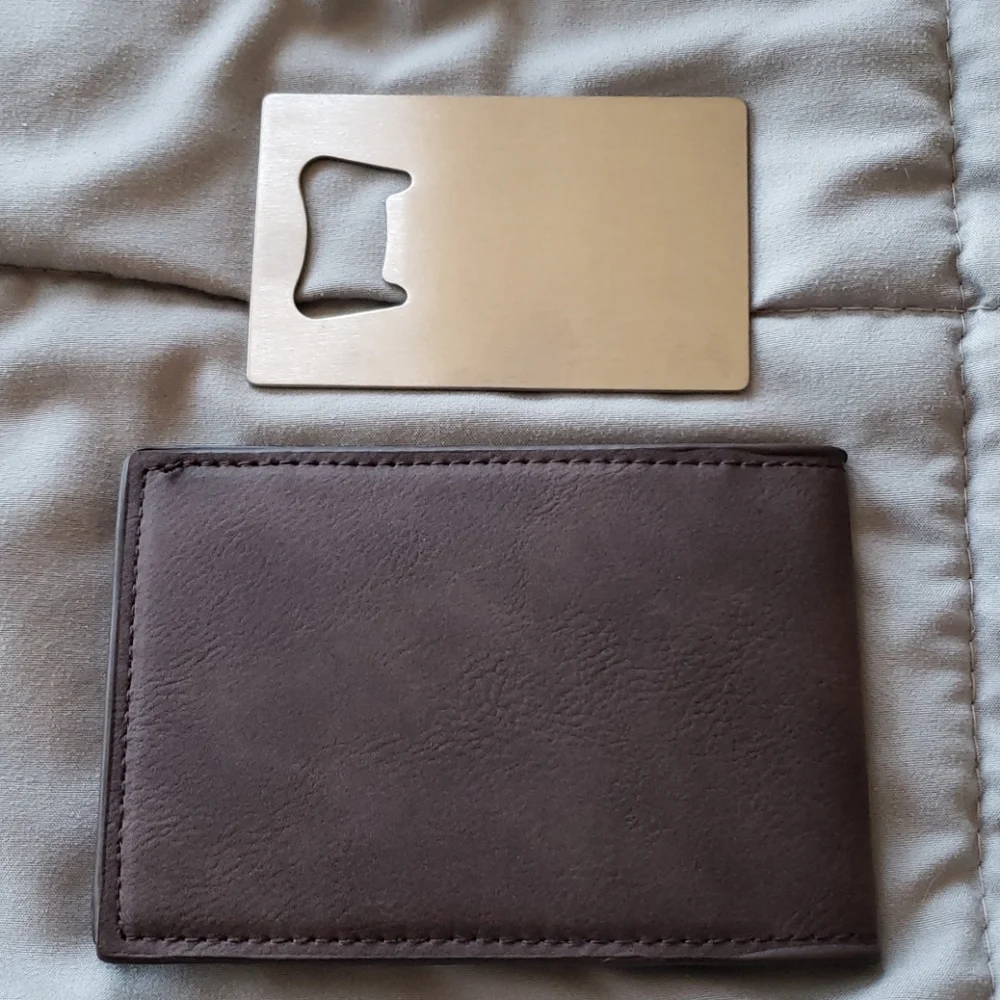 NWT Bottle Opener Wallet